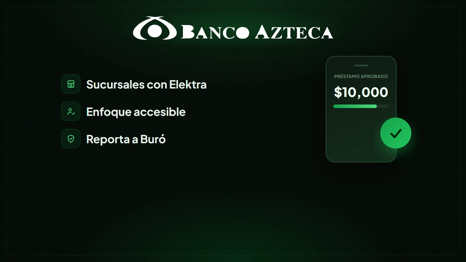 Banco Azteca: préstamo personal, qué es y cómo funciona