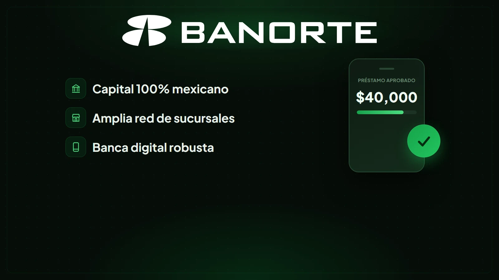 Banorte: préstamo personal, qué es y cómo funciona
