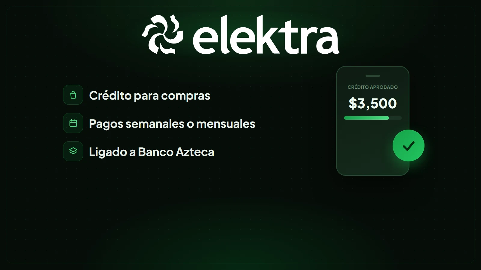 Elektra: crédito para compras, qué es y cómo funciona