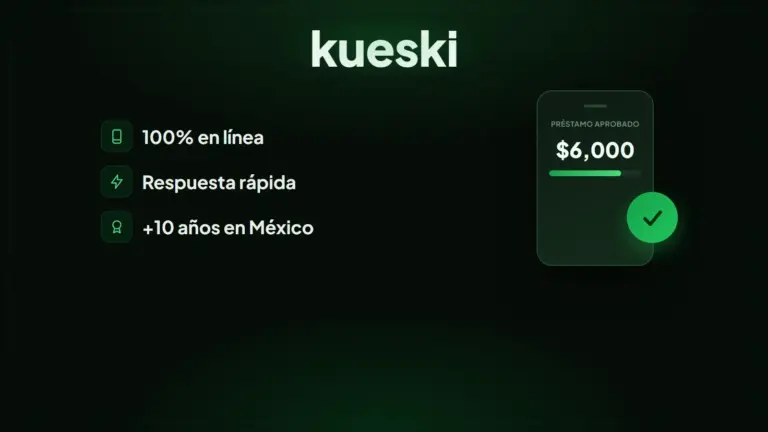 Kueski: préstamo personal, qué es y cómo funciona