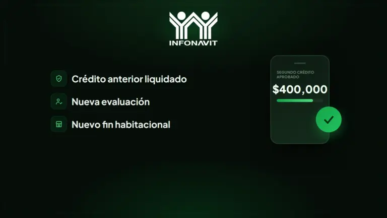Requisitos y cómo solicitar tu Segundo Crédito Infonavit